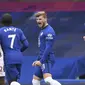 Timo Werner cetak dua gol untuk Chelsea saat melawan Southampton (AP)