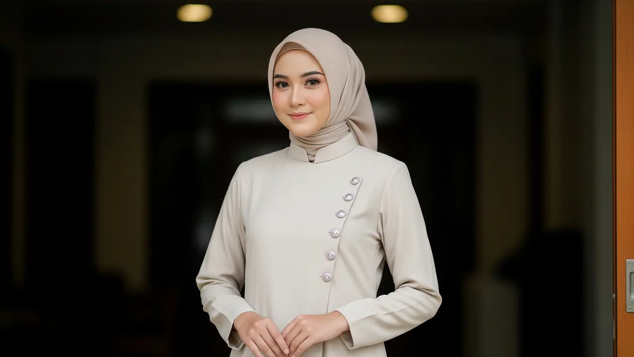 Gamis Model Janggan yang Tren di 2026