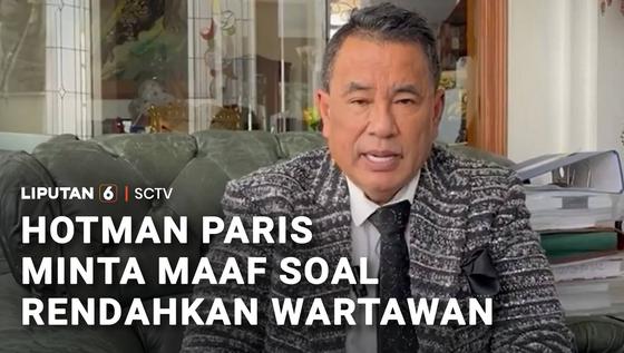 Hotman Minta Maaf Soal Rendahkan Wartawan