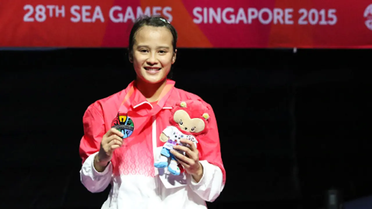 Pebulutangkis Putri Indonesia Hanna Ramadini