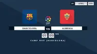 Barcelona vs Almeria (Liputan6.com/Sangaji)