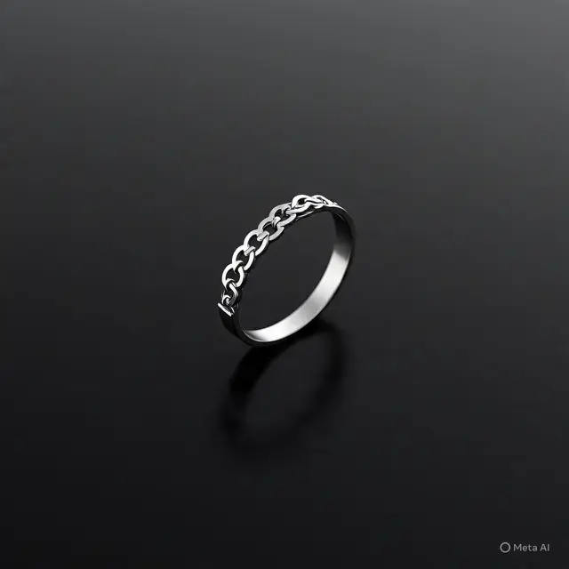 Model Cincin Perak Pria Elegan