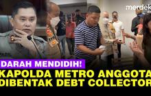 VIDEO: Darah Jenderal Polisi Mendidih Lihat Anak Buah Dibentak-Bentak Debt Collector