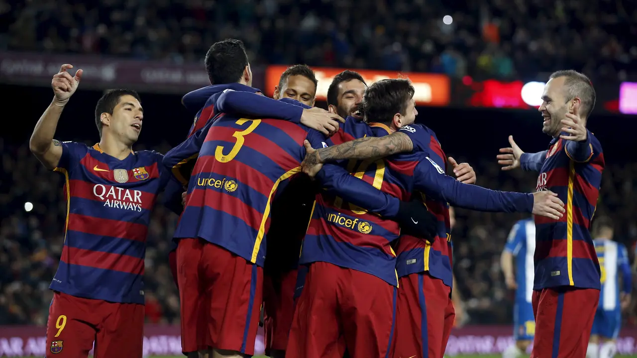 Barcelona vs Espanyol (Liputan6.com)