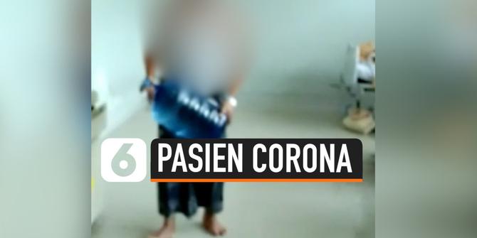 VIDEO: Video Viral Pasien Corona Angkat Galon