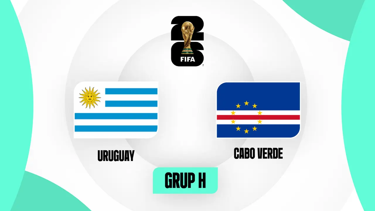 Uruguay vs Tanjung Verde, Piala Dunia 2026