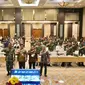 Koordinasi Kegiatan Penandaan dan Pendataan Ternak antara Kementerian Pertanian dengan TNI pada Jumat di Semarang (4/11).
