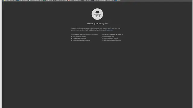 Gunakan Mode Incognito saat Browsing