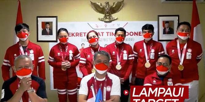 VIDEO: Indonesia Sukses Lampaui Target di Paralimpiade Tokyo 2020