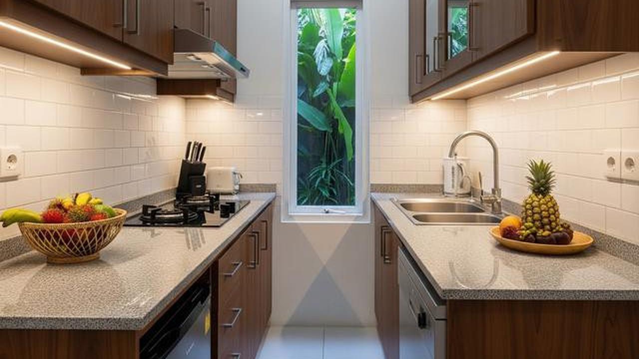 9 Desain Dapur Sempit Memanjang, Solusi Fungsional Hunian Modern