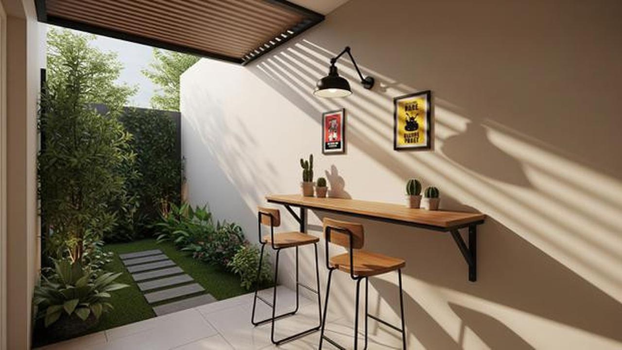 7 Desain Teras Kecil Tapi Modern, Cocok Buat Nongkrong dan Ngopi Santai