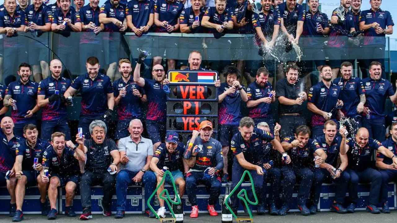 Red Bull Racing 4 kali berturut-turut juara Grand Prix Formula 1