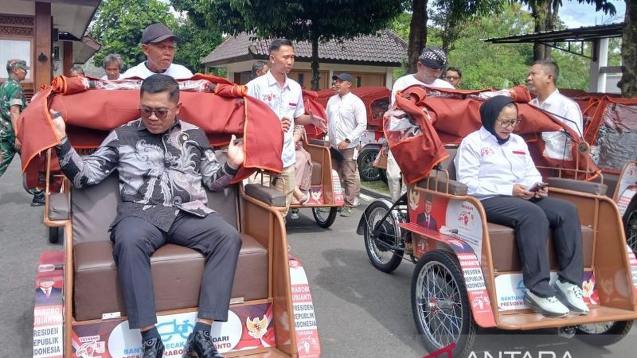 Wali Kota Magelang Tegaskan Larangan Jual Beli Bantuan Becak Listrik dari Presiden Prabowo