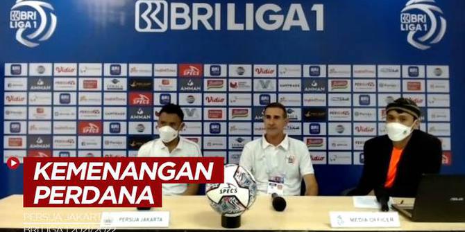 VIDEO: Komentar Angelo Alessio Usai Persija Raih Kemenangan Perdana di BRI Liga 1