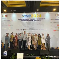 Nona Rara Batik di UMKM Summit 2024 Award. (Foto: Dokumentasi/Hypefast)