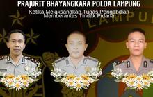 VIDEO: Polri Berduka, Gelar Salat Gaib Doakan Tiga Polisi Gugur Ditembak Anggota TNI di Lampung