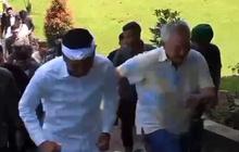 Momen Lucu Dedi Mulyadi Adu Balap Naik Tangga dengan Tomy Winata di Cianjur Selatan