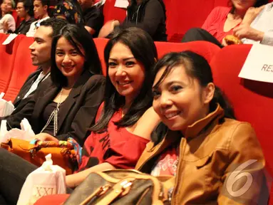Penayangan premier Film Deliver Us From Evil di Djakarta Theater menarik minat para selebriti (Liputan6.com/Gilar Dhani)