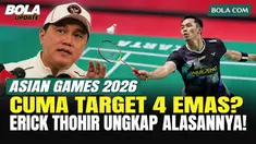 Target Tim Indonesia di Asian Games 2026: 4 Medali Emas!
Menteri Pemuda dan Olahraga (Menpora) RI, Erick Thohir, mengatakan bahwa Tim Indonesia menargetkan empat medali emas di Asian Games 2026. 
Target tersebut mempertimbangkan sejumlah nomor yang...
