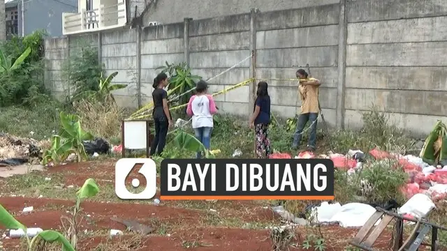 Mayat bayi ditemukan warga Jurangmangu, Tangerang Selatan, Banten. Mayat bayi ditemukan terbungkus plastik hitam, dan diduga dilempar pelaku ke dalam kebun.