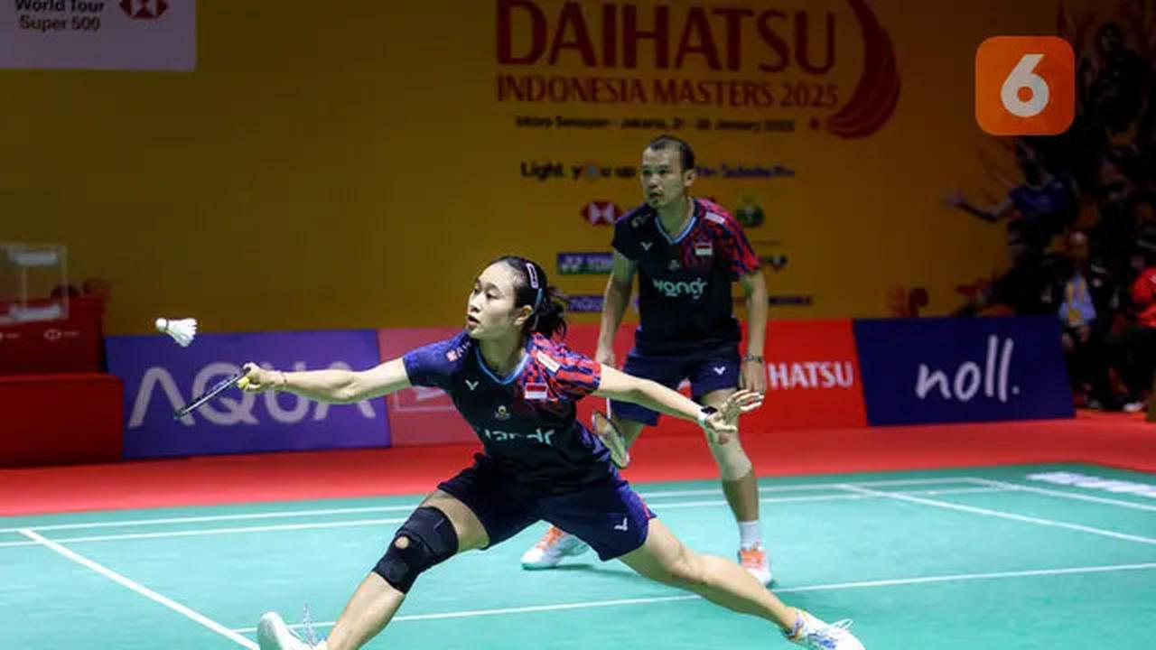Hasil Indonesia Masters 2025: Diadang Wakil Jepang, Langkah Rinov/Lisa Terhenti di Semifinal