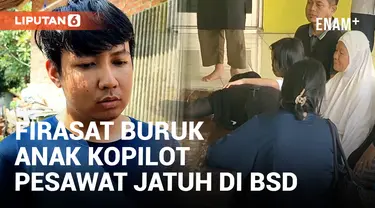 Pesawat Jatuh di BSD, Anak Almarhum Kopilot Ceritakan Momen Peroleh Firasat Buruk