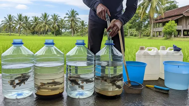 cara ternak lele di galon 5 liter agar cepat panen