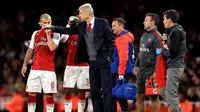 Manajer Arsenal, Arsene Wenger. (AP Photo/John Walton)
