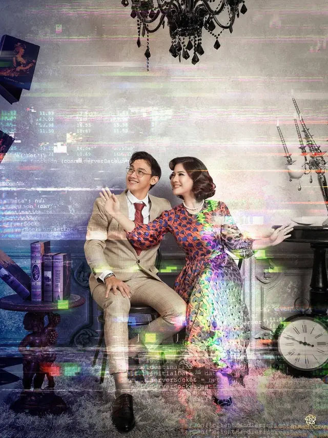 Potret Terbaru Felicya Angelista dan Caesar Hito, Bak Wanda dan Vision Marvel. (Sumber: Instagram/fdphotography90)