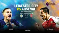 Prediksi Leicester City Vs Arsenal (Liputan6.com/Trie yas)