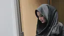 Artis sekaligus desainer Zaskia Sungkar saat menghadiri press conference pemilihan Puteri Muslimah Indonesia 2015 di SCTV Tower, Jakarta, Senin (11/5/2015). (Liputan6.com/Herman Zakharia)