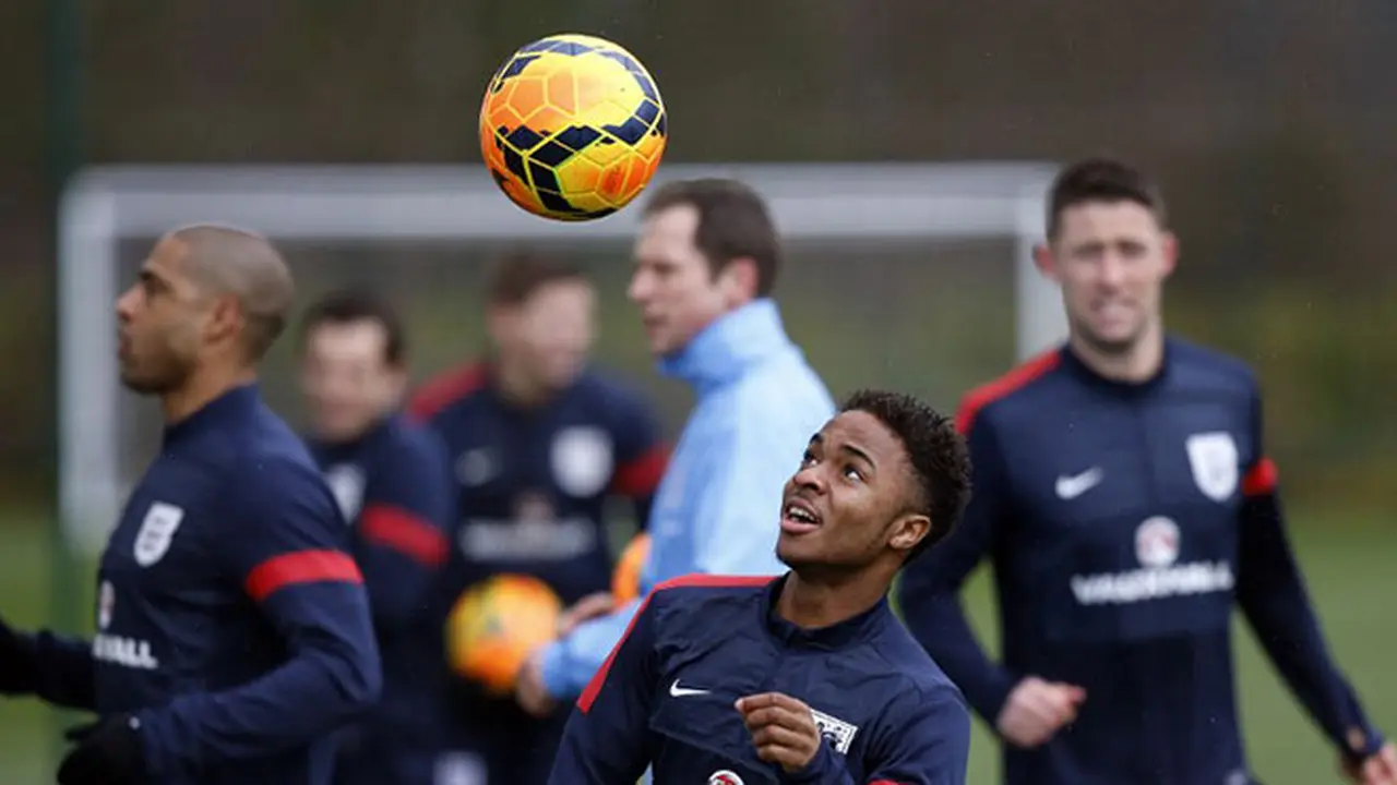 Sesi Latihan Timnas Inggris
