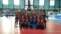 Putri Bank Jatim lolos ke final PGN Livoli 2017 Divisi Utama. Bank Jatim mengalahkan juara bertahan TNI AU 3-0 pada laga semifinal di GOR Dimyati, Tangerang, Banten, Kamis (7/12/2017) siang WIB. (Humas PBVSI)