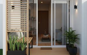 Model Teras Kecil di Rumah Petak Supaya Tidak Pengap. (Foto: AI)