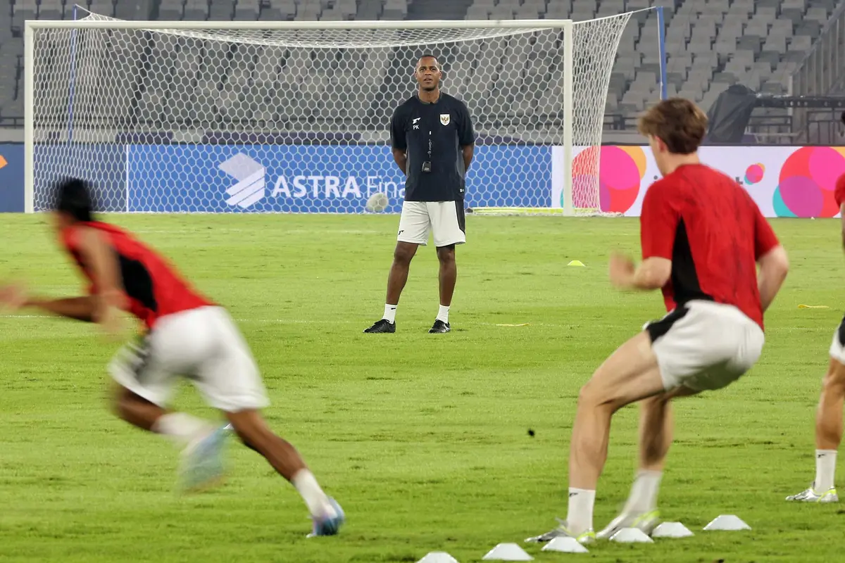 Optimistis Raih Poin Penuh, Intip Latihan Akhir Timnas Indonesia Jelang Hadapi China di SUGBK