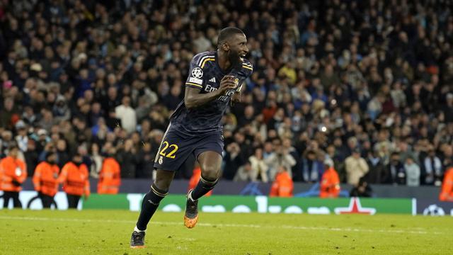 Antonio Rudiger - Manchester City vs Real Madrid: Leg Kedua Perempatfinal Liga Champions 2023/2024