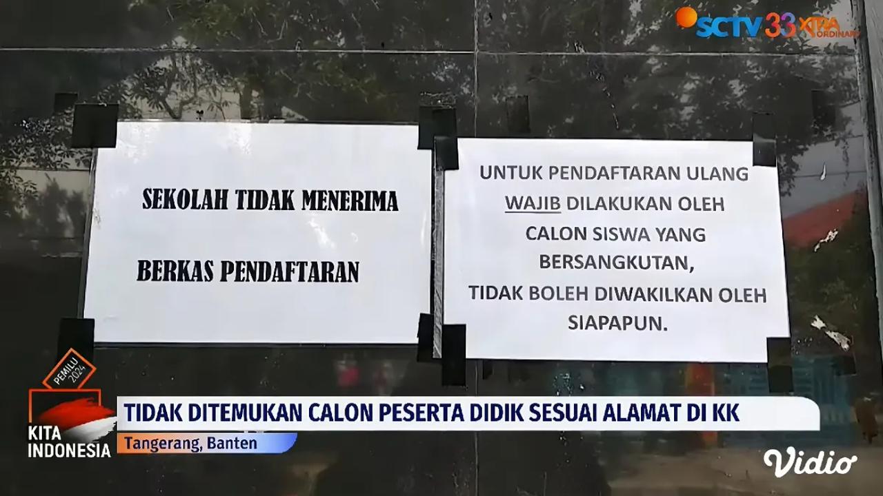 Mssalah Sistem Zonasi di SMA Negeri 5 Kota Tangerang