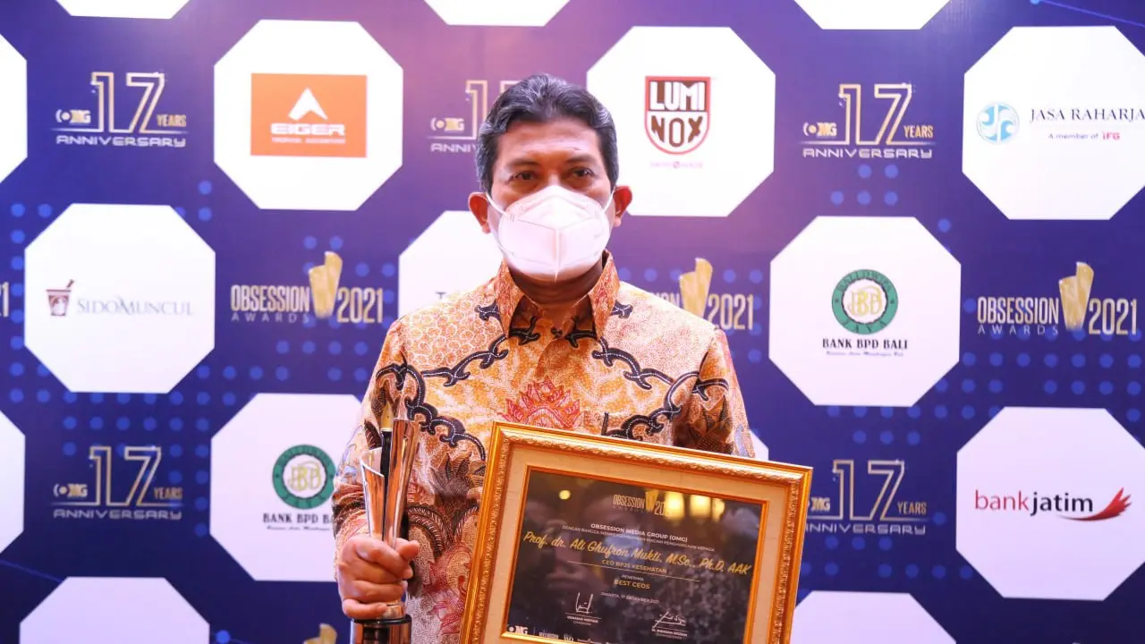 Direktur Utama BPJS Kesehatan Ali Ghufron Mukti