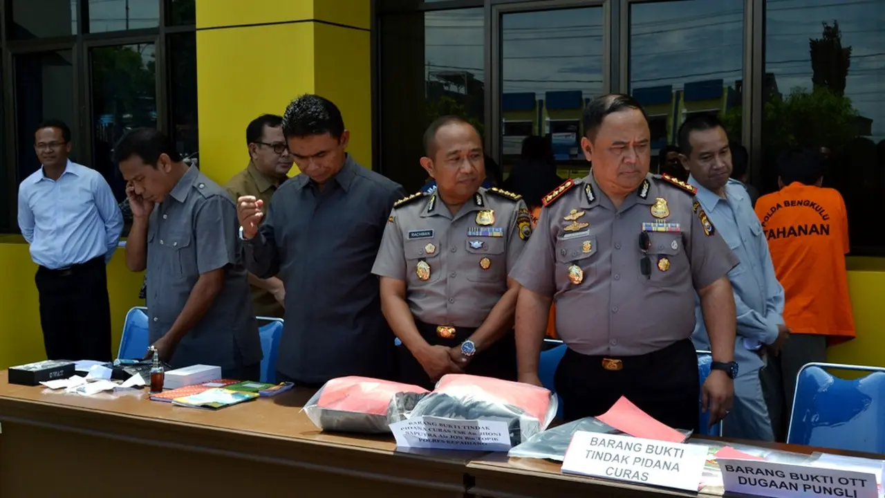 PNS Lapas Bengkulu Diciduk Polisi Saat Akan Transaksi Narkoba