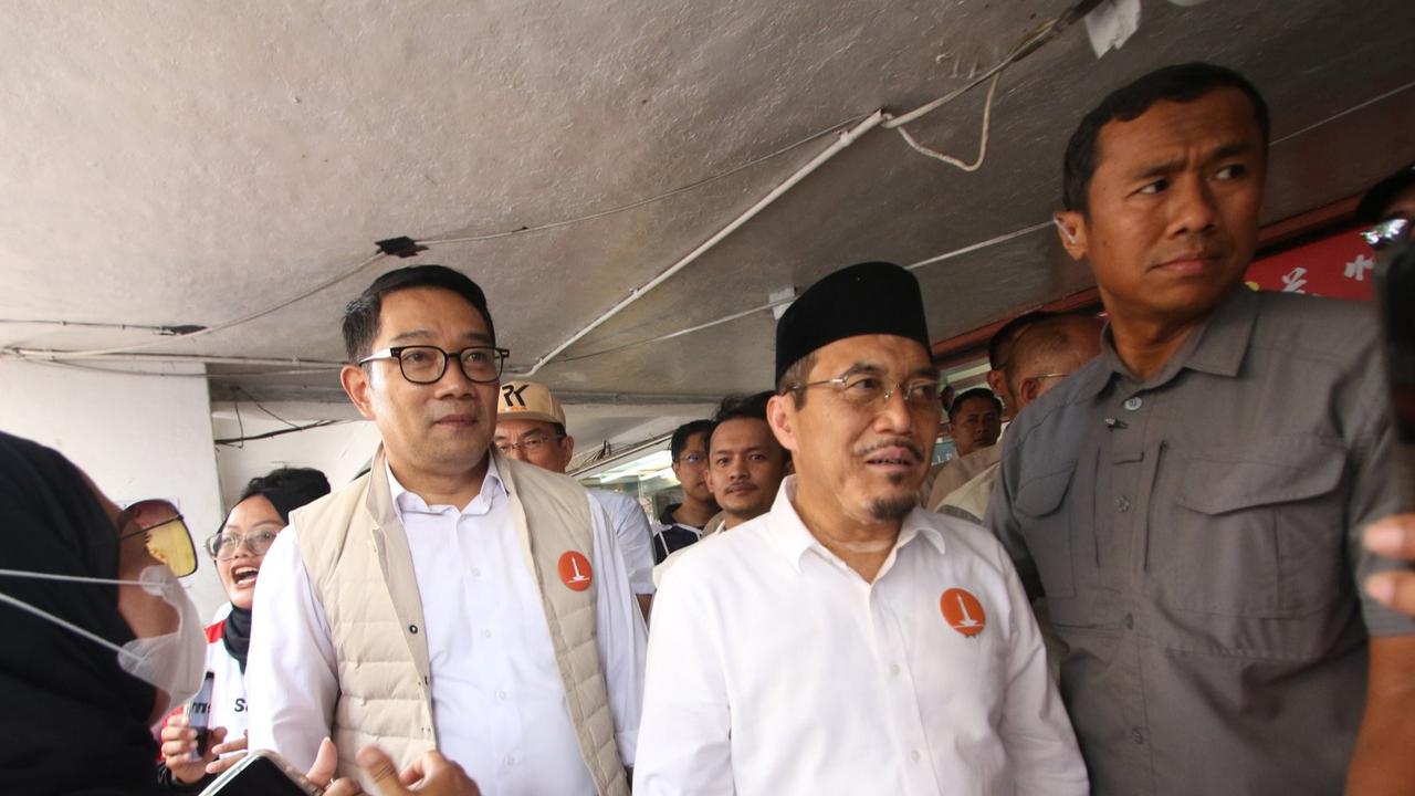 Respons Santai Ridwan Kamil Elektabilitas Disalip Pramono Anung