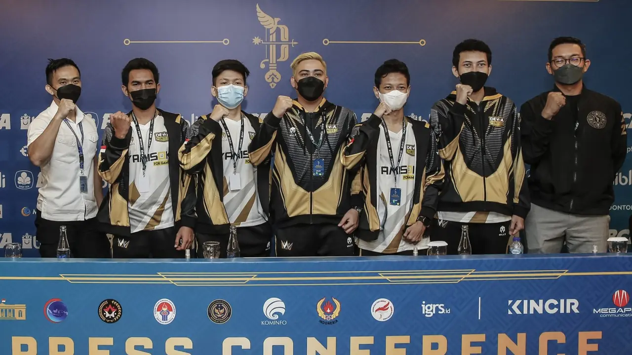 Juara Baru Ajang Piala Presiden Esports 2021