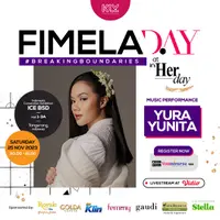 Yura menjadi salah satu penyanyi yang akan tampil di Fimela Day 2023.