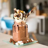 Ilustrasi milkshake coklat/Copyright shutterstock/Dmitry Galaganov