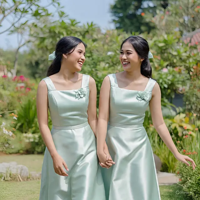Model Gaun Bridesmaid Satin