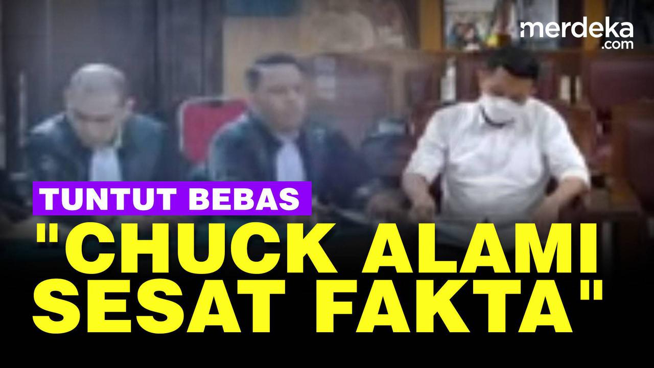 VIDEO: Chuck Putranto Tuntut Bebas "Alami Sesat Fakta Alasan Penghapusan Pidana"
