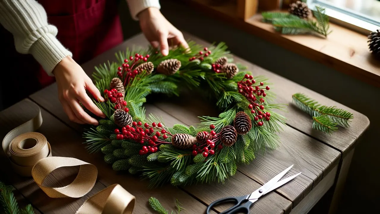 diy christmas wreath