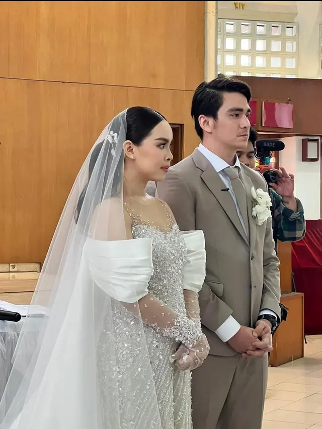 Pernikahan Christ Laurent dan Marcella Michelle