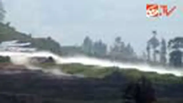 Gunung Dieng Terus Semburkan Gas Beracun