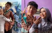 Potret Bahagia TikToker Cimoy Montok Lamaran, Tampil Berhijab