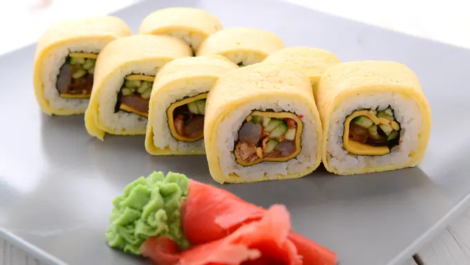 Resep Sarapan Nasi Gulung Telur